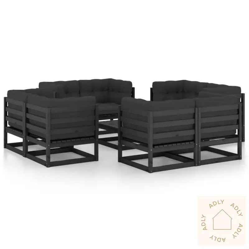 Hagesofagruppe Med Puter 9 Deler Heltre Furu