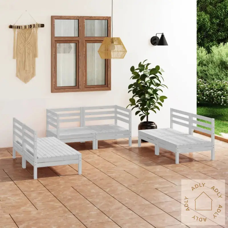 Hagesofagruppe 6 Deler Hvit Heltre Furu