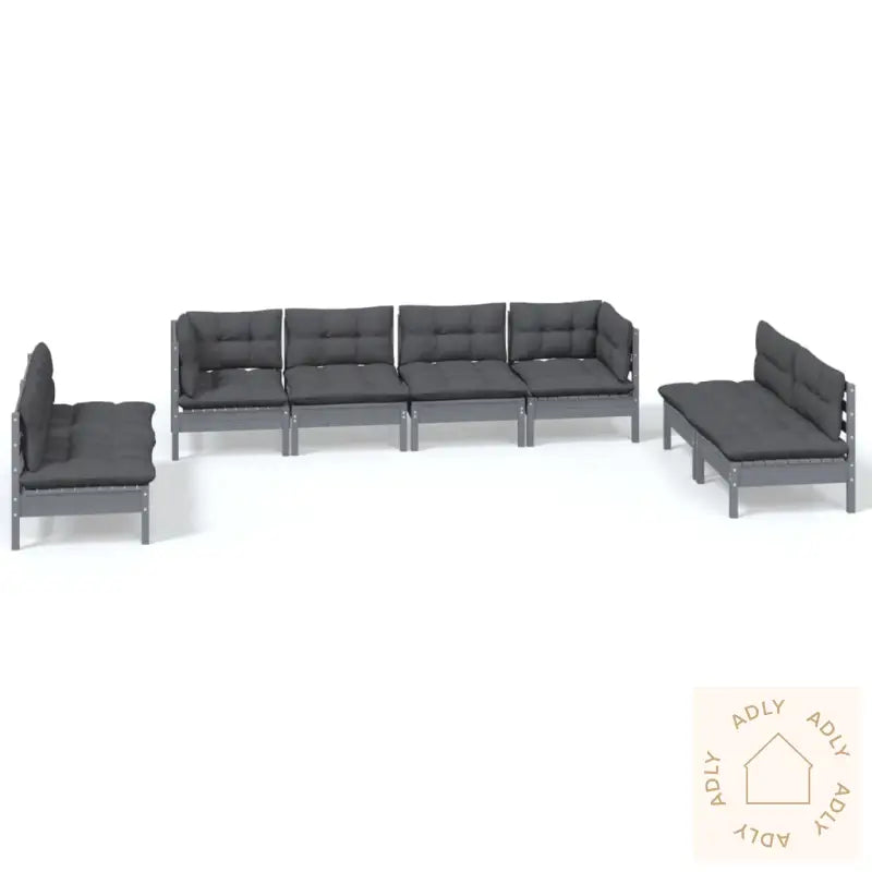 Hagesofagruppe Med Puter 8 Deler Heltre Furu