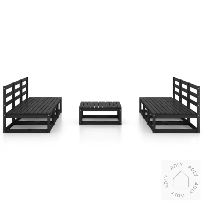 Hagesofagruppe 7 Deler Svart Heltre Furu