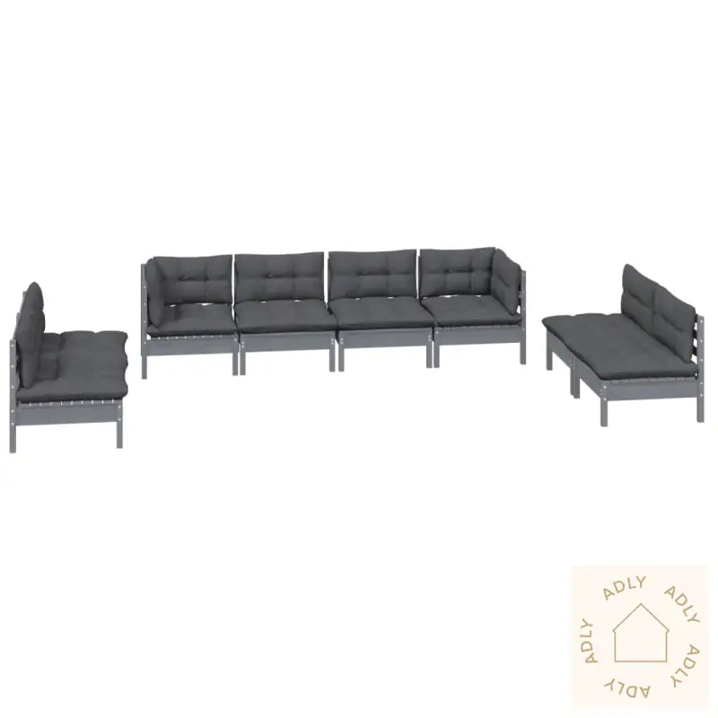 Hagesofagruppe Med Puter 8 Deler Heltre Furu