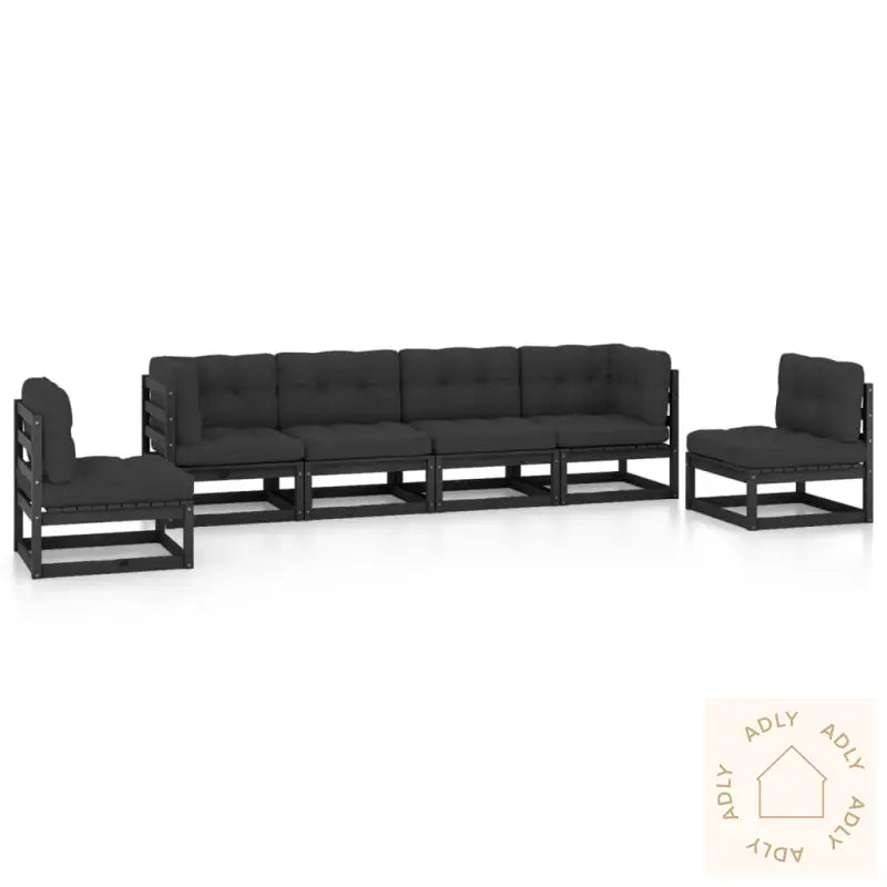 Hagesofagruppe Med Puter 6 Deler Heltre Furu