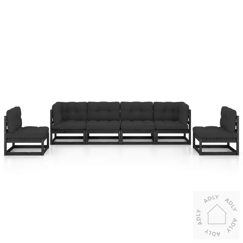 Hagesofagruppe Med Puter 6 Deler Heltre Furu