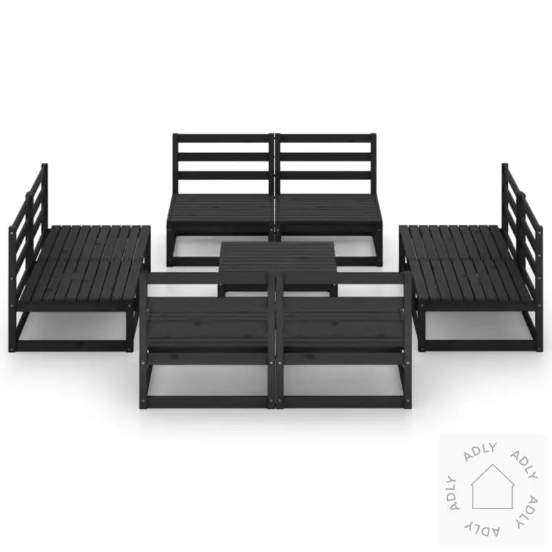 Hagesofagruppe 9 Deler Svart Heltre Furu