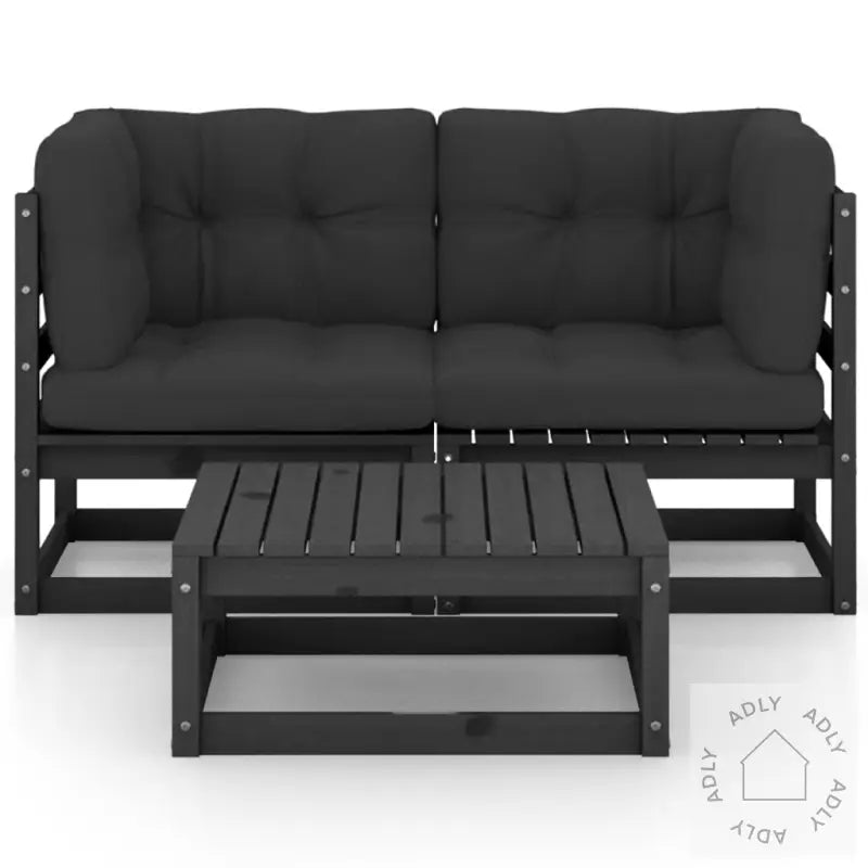 Hagesofagruppe Med Puter 3 Deler Heltre Furu