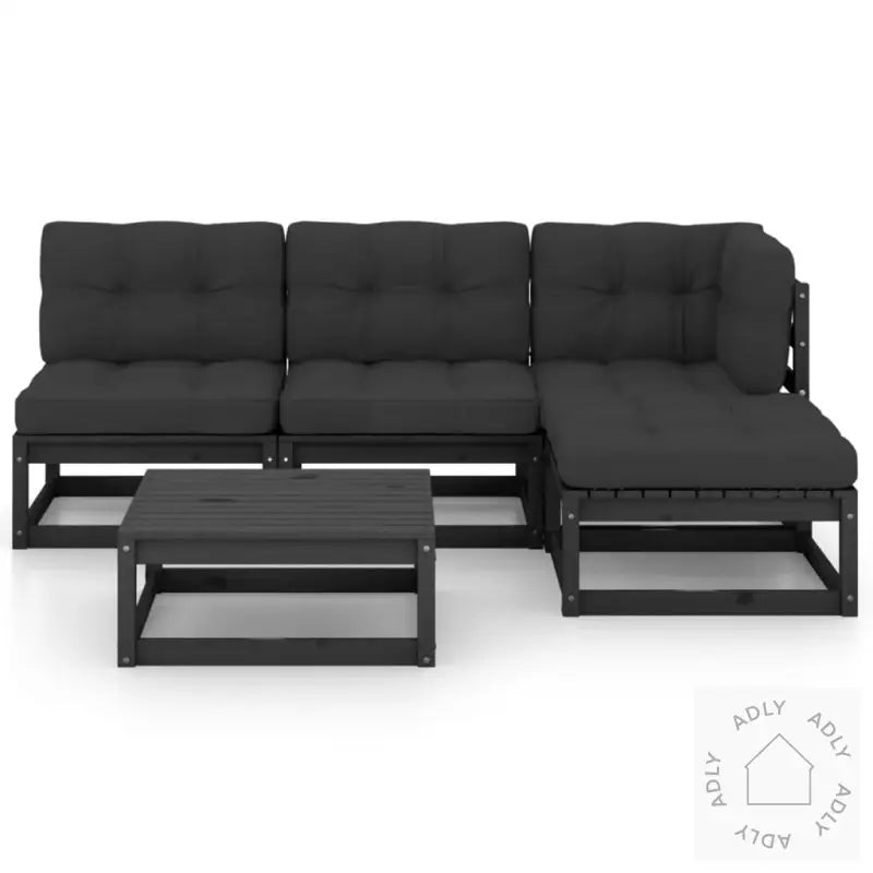 Hagesofagruppe Med Puter 5 Deler Heltre Furu