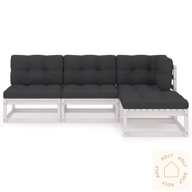Hagesofagruppe Med Puter 4 Deler Heltre Furu