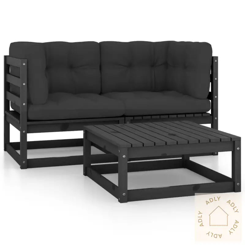 Hagesofagruppe Med Puter 3 Deler Heltre Furu