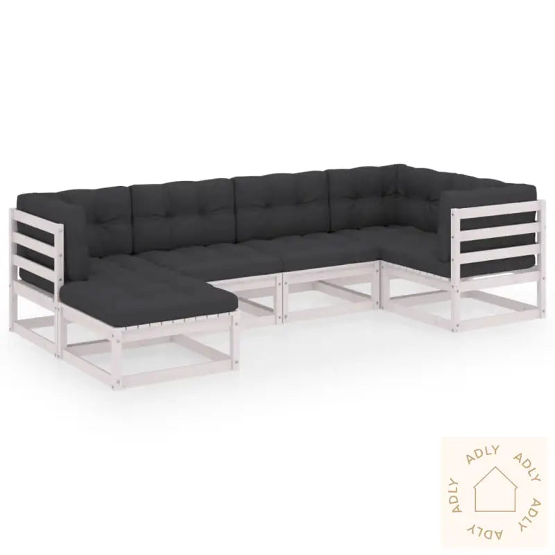 Hagesofagruppe Med Puter 6 Deler Heltre Furu