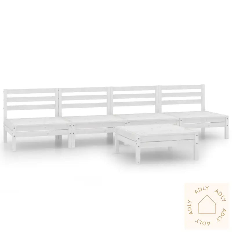 Hagesofagruppe 5 Deler Hvit Heltre Furu