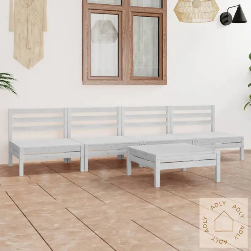 Hagesofagruppe 5 Deler Hvit Heltre Furu