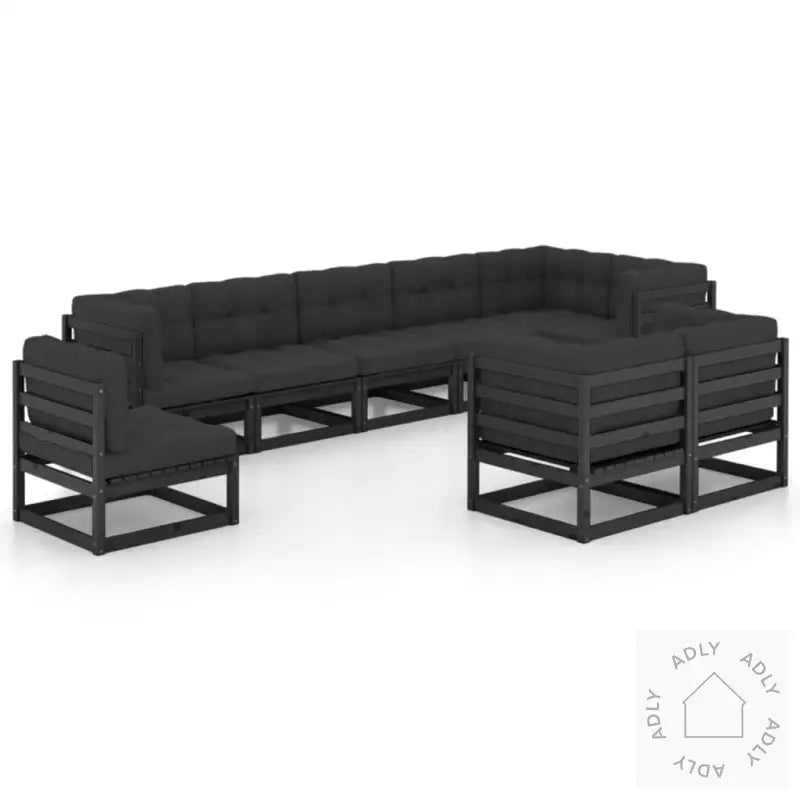 Hagesofagruppe Med Puter 9 Deler Heltre Furu