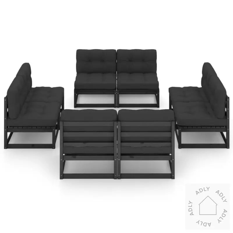 Hagesofagruppe Med Puter 8 Deler Heltre Furu