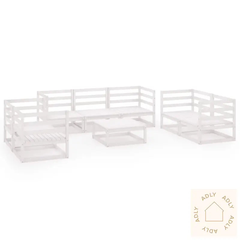Hagesofagruppe 8 Deler Hvit Heltre Furu