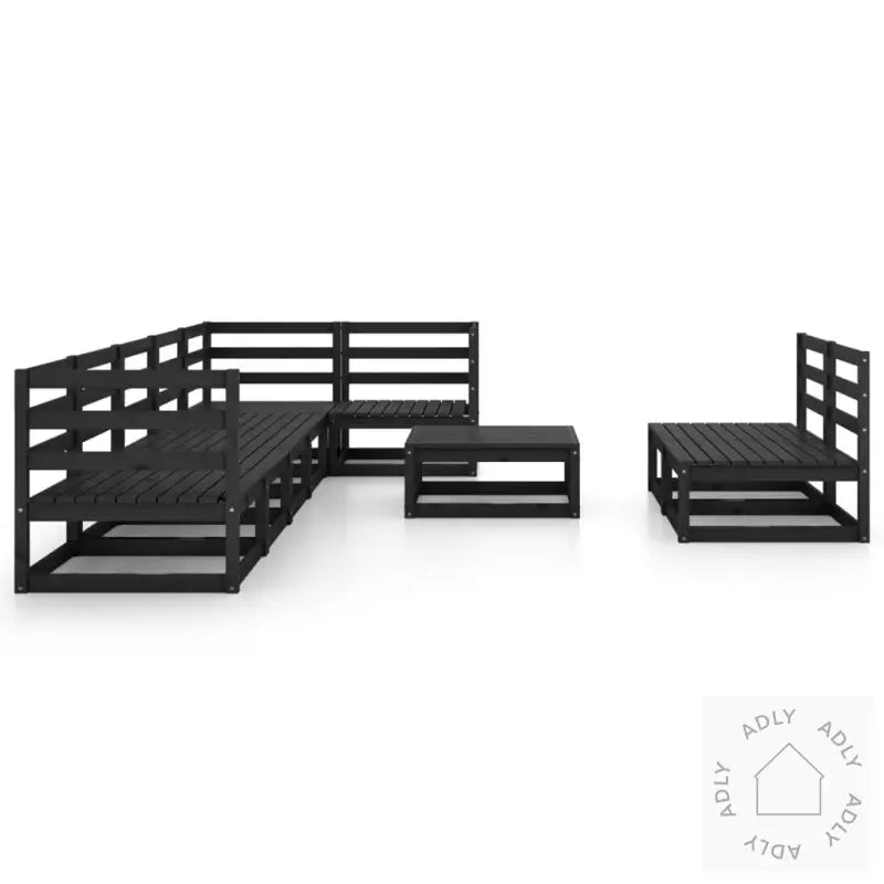 Hagesofagruppe 9 Deler Svart Heltre Furu