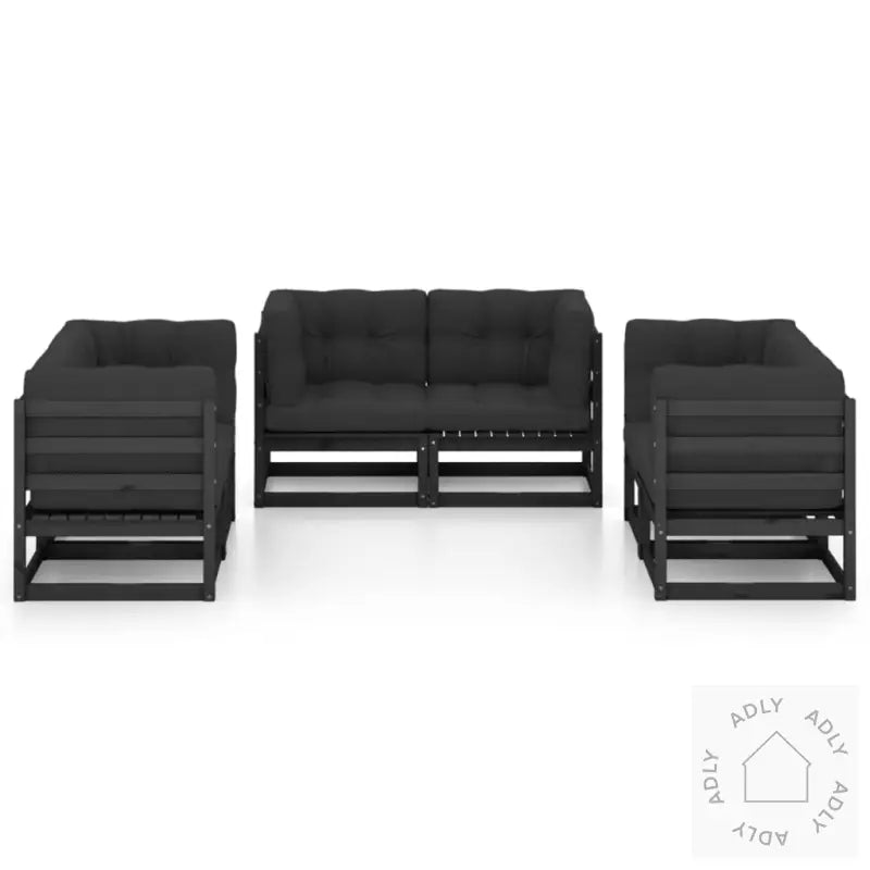 Hagesofagruppe Med Puter 6 Deler Heltre Furu