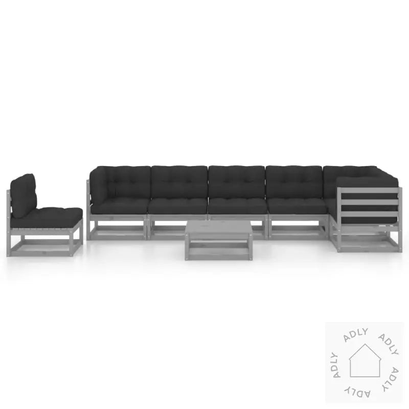 Hagesofagruppe Med Puter 8 Deler Heltre Furu