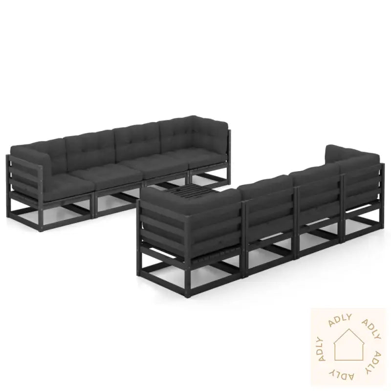 Hagesofagruppe Med Puter 9 Deler Heltre Furu