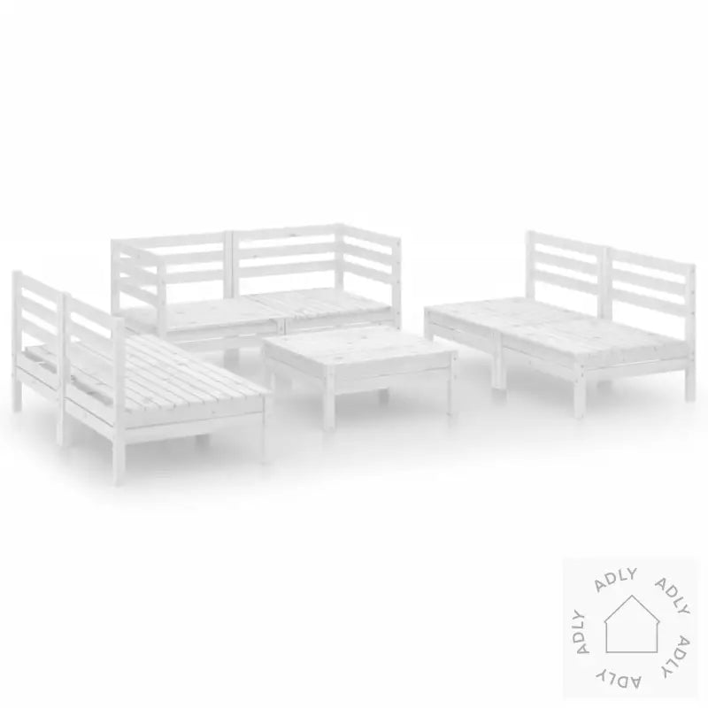 Hagesofagruppe 7 Deler Hvit Heltre Furu