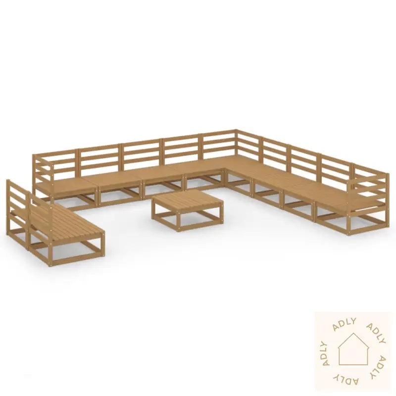 Hagesofagruppe 12 Deler Honningbrun Heltre Furu