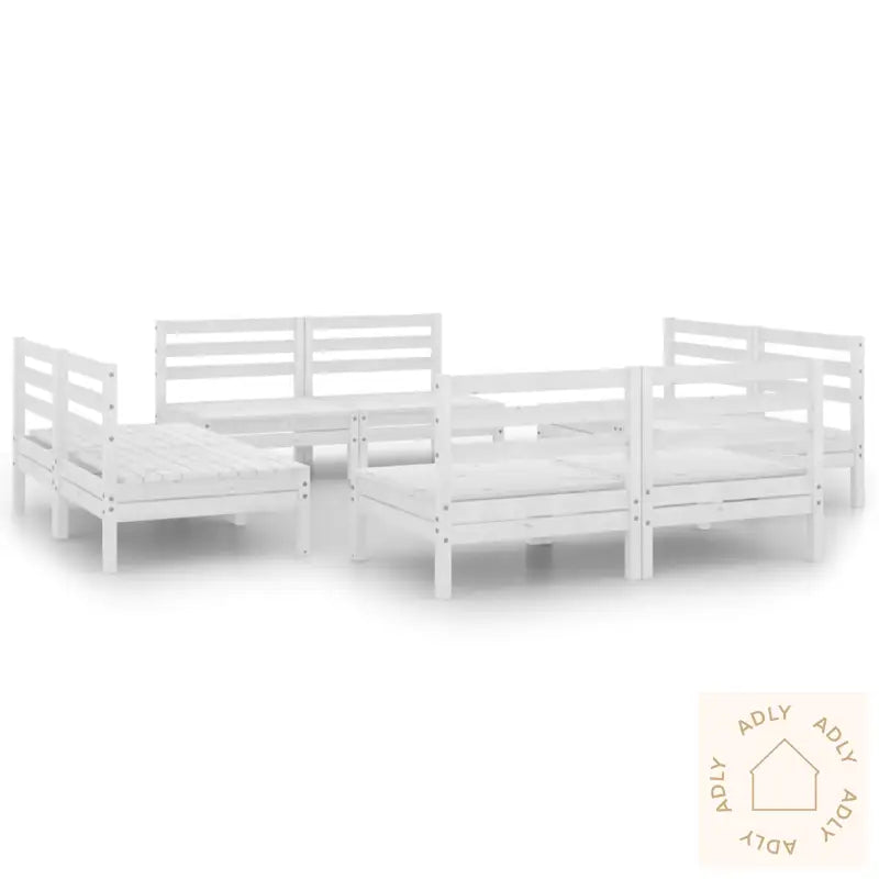 Hagesofagruppe 8 Deler Hvit Heltre Furu