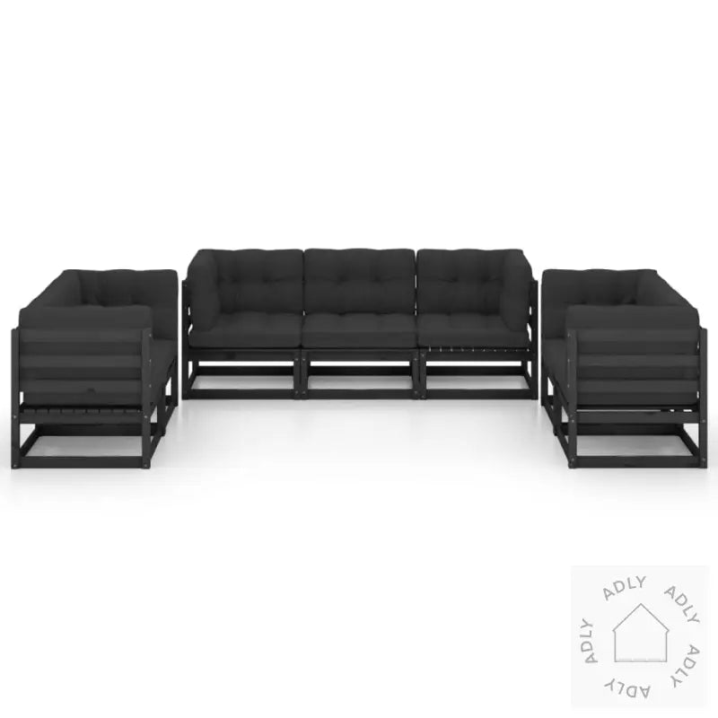 Hagesofagruppe Med Puter 7 Deler Heltre Furu