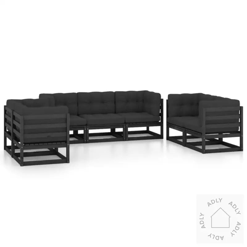 Hagesofagruppe Med Puter 7 Deler Heltre Furu