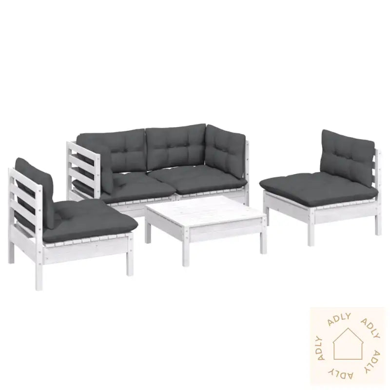 Hagesofagruppe Med Puter 5 Deler Heltre Furu