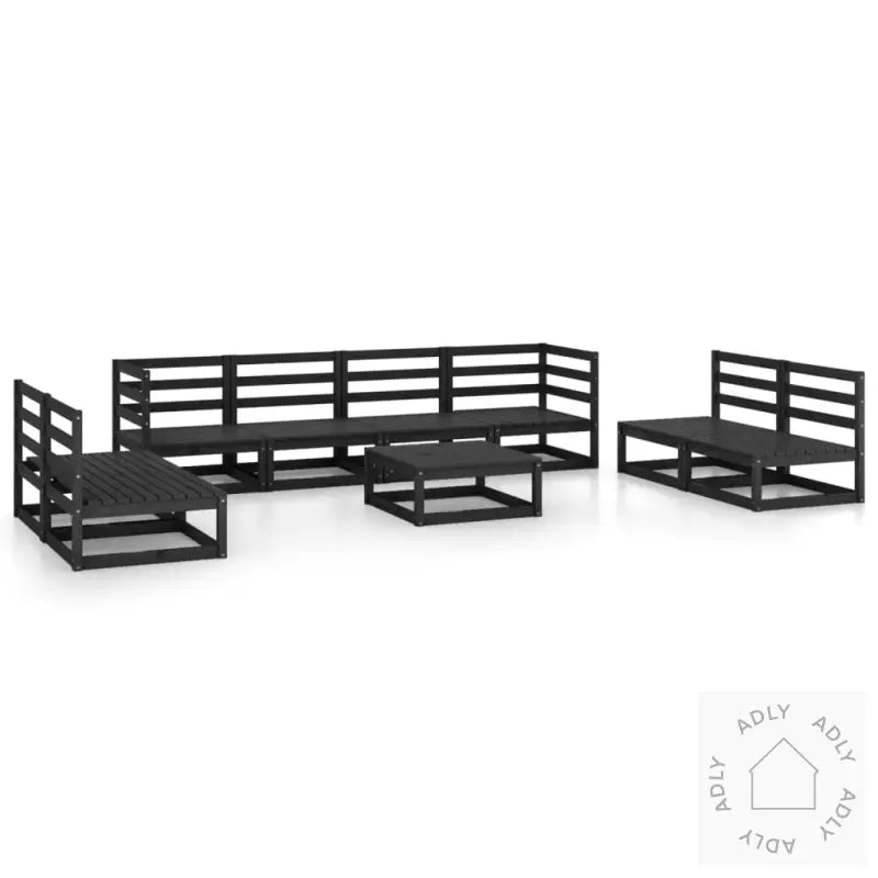 Hagesofagruppe 9 Deler Svart Heltre Furu