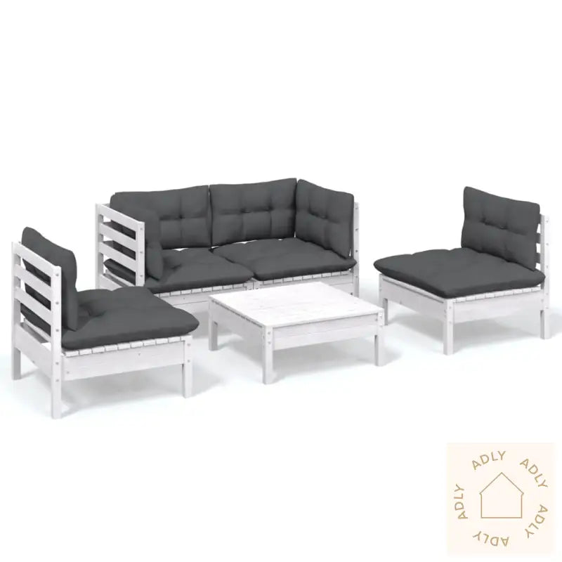 Hagesofagruppe Med Puter 5 Deler Heltre Furu