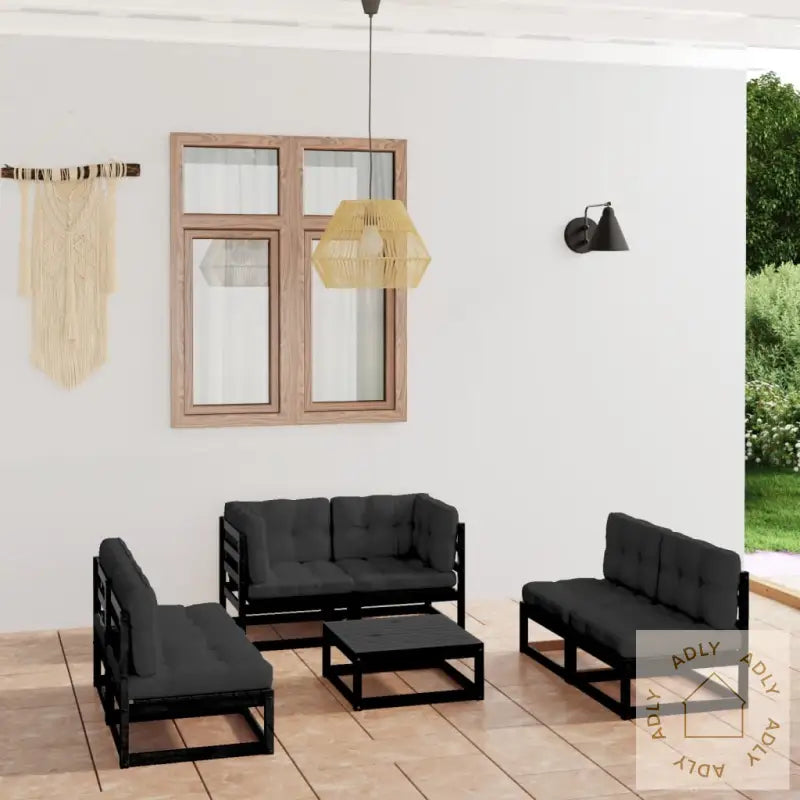 Hagesofagruppe Med Puter 7 Deler Heltre Furu