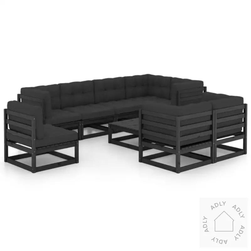 Hagesofagruppe Med Puter 9 Deler Heltre Furu