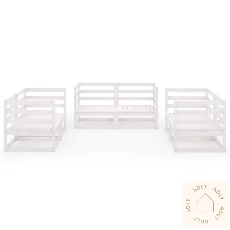 Hagesofagruppe 6 Deler Hvit Heltre Furu