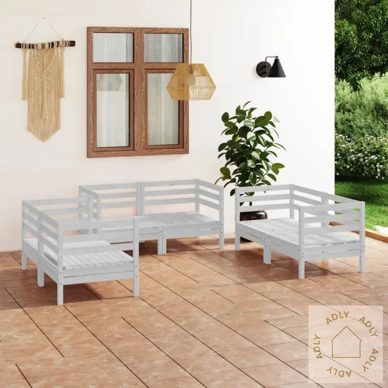 Hagesofagruppe 6 Deler Hvit Heltre Furu