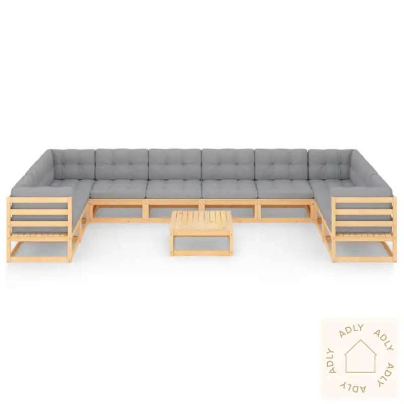 Hagesofagruppe Med Puter 11 Deler Heltre Furu