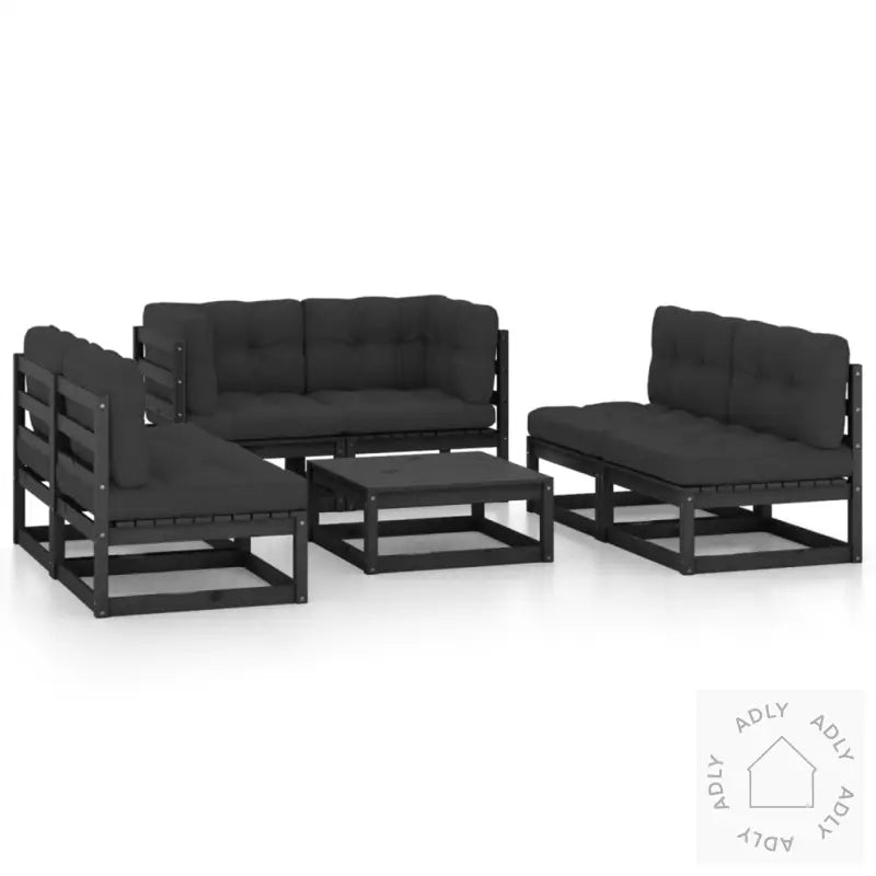 Hagesofagruppe Med Puter 7 Deler Heltre Furu