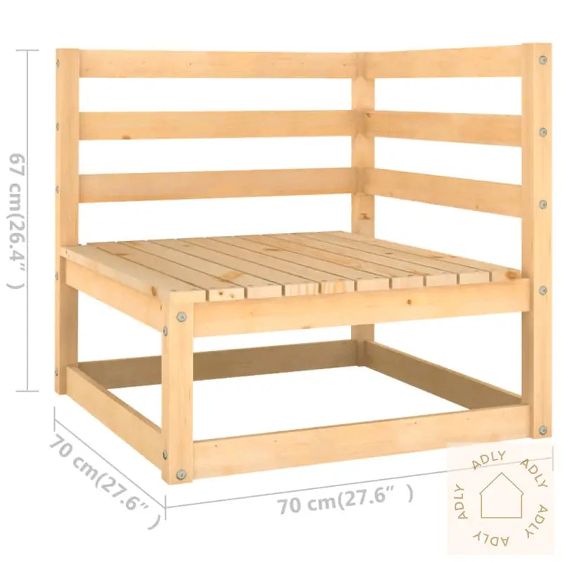 Hagesofagruppe Med Puter 11 Deler Heltre Furu