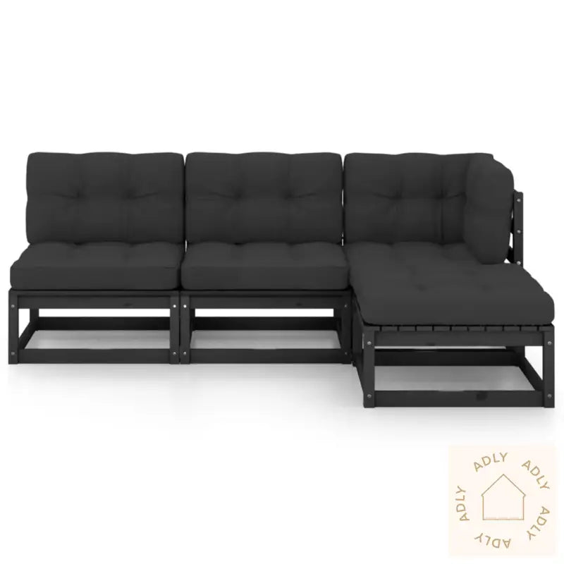 Hagesofagruppe Med Puter 4 Deler Heltre Furu