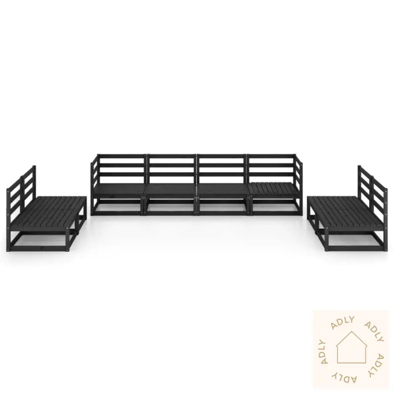 Hagesofagruppe 8 Deler Svart Heltre Furu