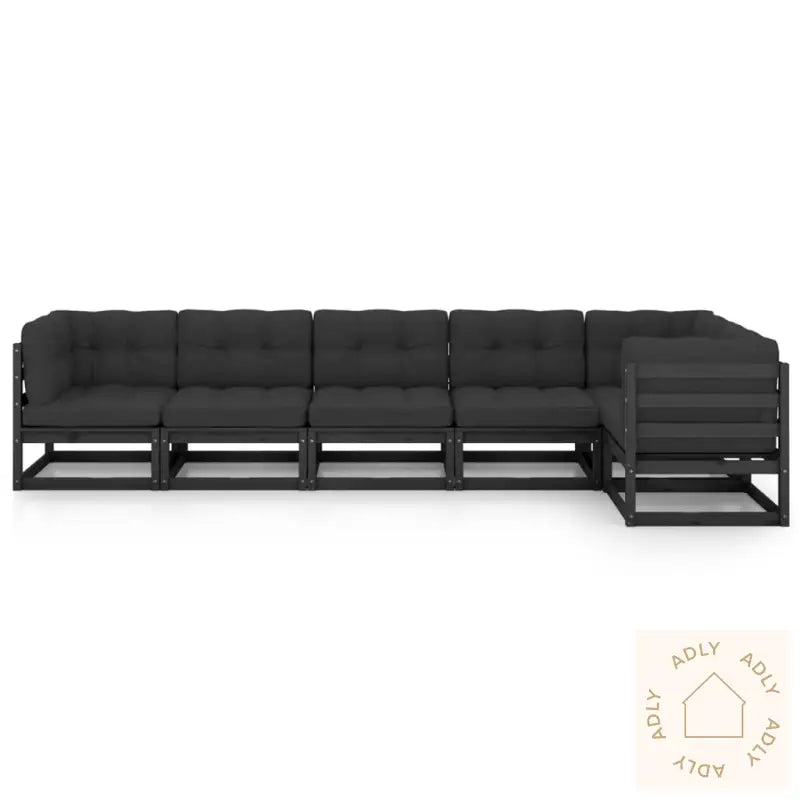 Hagesofagruppe Med Puter 6 Deler Heltre Furu