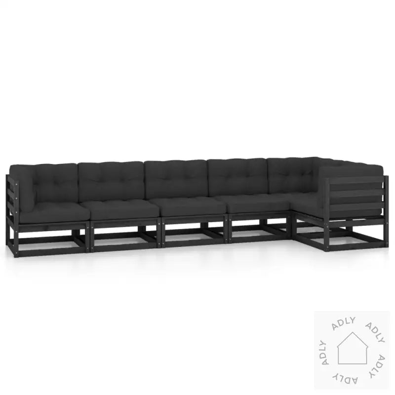 Hagesofagruppe Med Puter 6 Deler Heltre Furu