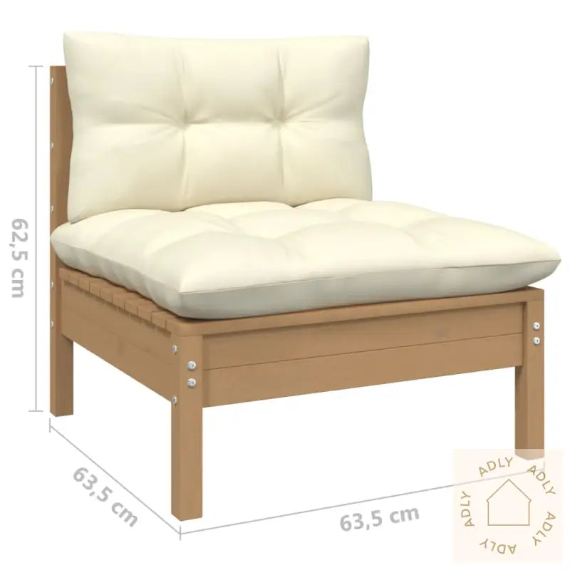 Hagesofagruppe Med Puter 3 Deler Heltre Furu