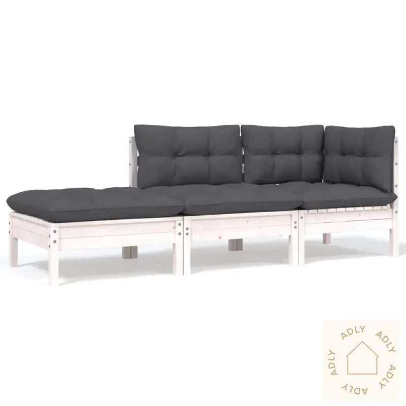 Hagesofagruppe Med Puter 6 Deler Heltre Furu