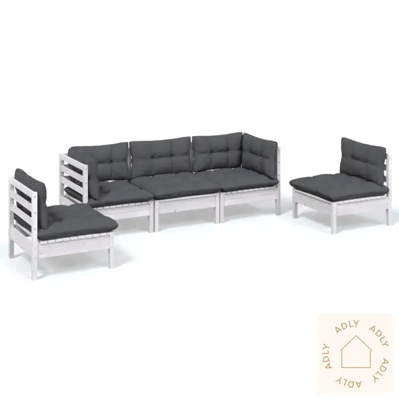 Hagesofagruppe Med Puter 5 Deler Heltre Furu