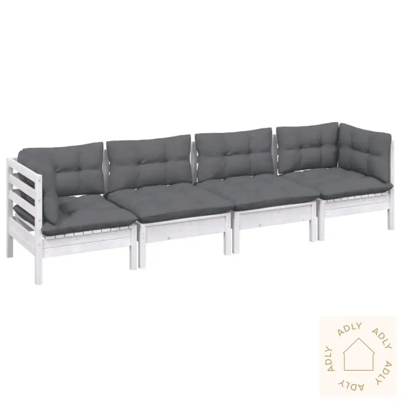 Hagesofagruppe Med Puter 4 Deler Heltre Furu