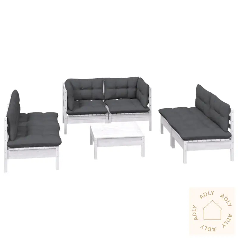 Hagesofagruppe Med Puter 7 Deler Heltre Furu