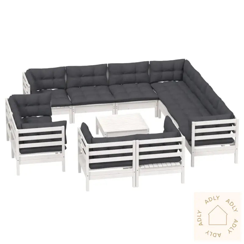 Hagesofagruppe Med Puter 12 Deler Heltre Furu