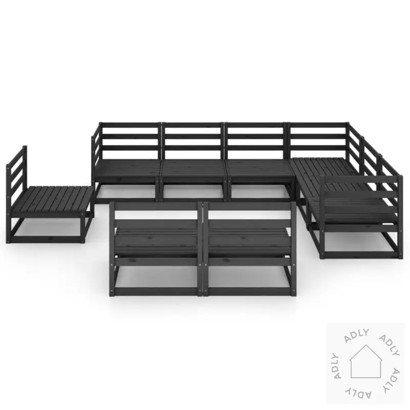 Hagesofagruppe 9 Deler Svart Heltre Furu