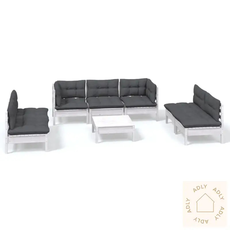 Hagesofagruppe Med Puter 8 Deler Heltre Furu