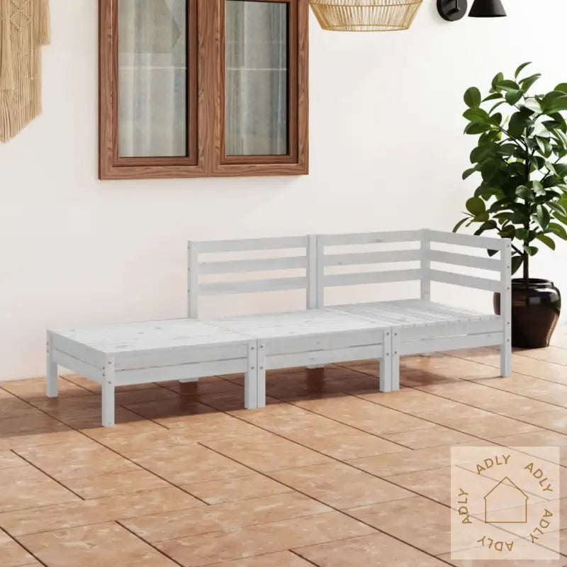 Hagesofagruppe 3 Deler Hvit Heltre Furu